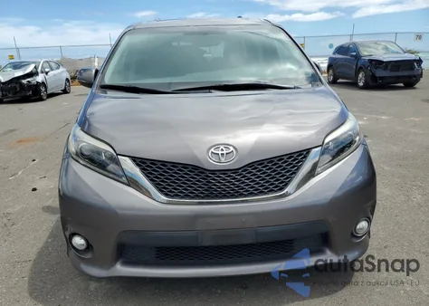 2017 Toyota Sienna Se из США, поврежденный, VIN 5TDXZ3DC8HS784298